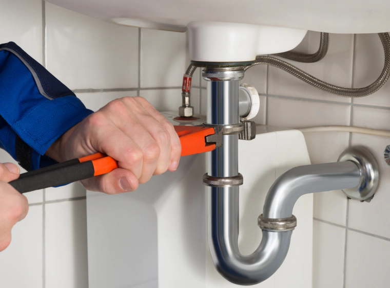 repairing sink water pipe leakage